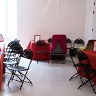 Chaise pliante noire MAC