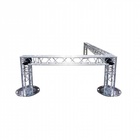 Location de bar en structure en "L" avec plaque en plexiglas pour soirée étudiante en Ile de France 