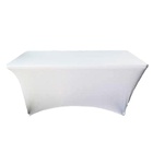 Housse lycra table buffet 