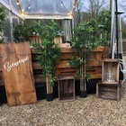 Location - Location de décoration, de cagettes en bois pour vos mariages, vos anniversaires, vos soirées, ... en Ile de France, dans le Val d'Oise. 