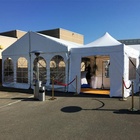 Location - Location de tente pliante 3x3 avec fenêtres, murs, portes, gouttières, ... en Ile de France (Paris), dans le Val d'Oise, en Picardie, dans les Yvelines, ... 