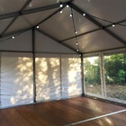 Plancher en bois brut pour tente