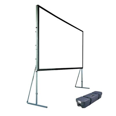 Écran Projection 254 Cm Pliable - Format 16:9, Anti-Froissement | Pour Maison, Jardin, Présentations | Portable, Facile à Installer
