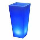 Location de vase lumineux carré étanche à Paris et en Ile de France 