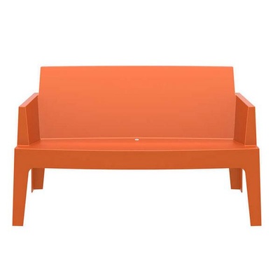 Location de canapé de jardin orange salon de jardin lounge pour soirée en extérieur en région parisienne et en Picardie 60.
