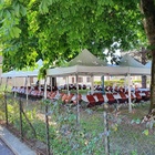 Location - Location de tente pliante 3x3 avec fenêtres, murs, portes, gouttières, ... en Ile de France (Paris), dans le Val d'Oise, en Picardie, dans les Yvelines, ... 