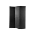 Location de paravent osier noir tressé en Ile de France (Val d'Oise et Oise). 