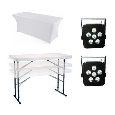 Location de pack buffet lumineux pour mariage, anniversaire, soirée privée en ile de France Paris 75 et en Picardie 