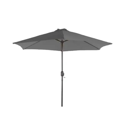 Parasol rond gris 300 cm Location parasol gris rond pour événement