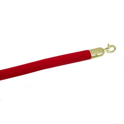 Location de cordon velours rouge en Ile de France (Val d'Oise et Oise).