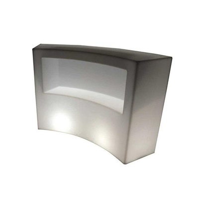 Bar lumineux arrondi Location de bar lumineux LED sur batterie arrondi à Paris (75) et dans toute l'Ile de France