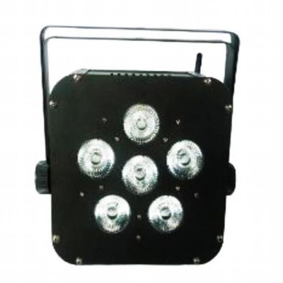 Location de projecteur WALLCOLOR sur batterie 6 x 8 Watts RGBA