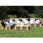 Location - Location de canapé palette droit pour soirée lounge, mariage, cocktail à Paris Ile de France (Val d'Oise et Picardie). 