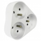 Location de triplette électrique blanche. 