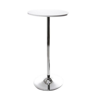 Mange debout blanc 60cm Location de table haute, mange debout blanc pour vos soirées privées, anniversaire, mariage en ile de France, Paris 75 et en Picardie 60
