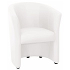 Location de fauteuil blanc pour salon, foire, exposition, séminaires à Paris 75. 