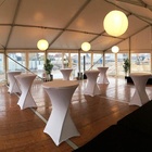 Location - Location de housses en lycra pour buffet et manges-debout en Ile de France, Val d'Oise, Paris. 