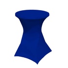 Location de housse mange debout bleu foncé pour soirée privée, mariage, anniversaire en ile de France et picardie 