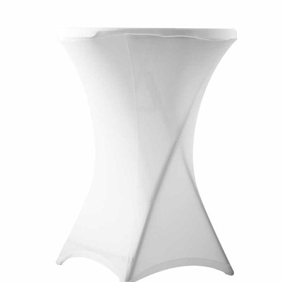 Housse blanche pour mange debout Location de housse blanche pour mange debout.