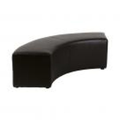 Location de banquette arrondie noire à Paris 75 et en région parisienne