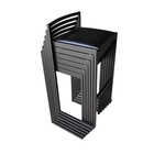 Location - Location de tabouret de bar haut empilable et facilement stockable pour tous vos événements 